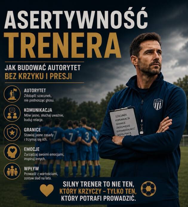 Asertywność Trenera - Jak budować autorytet bez krzyku i presji